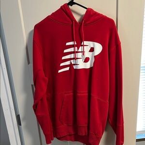 New Balance Red Hoodie for Men